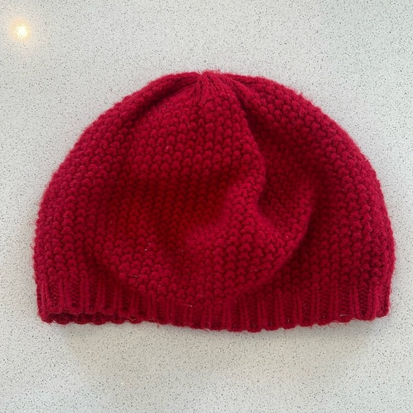 Accessories - Y2k Red Beanie